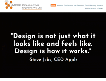 Tablet Screenshot of kapseconsultants.com
